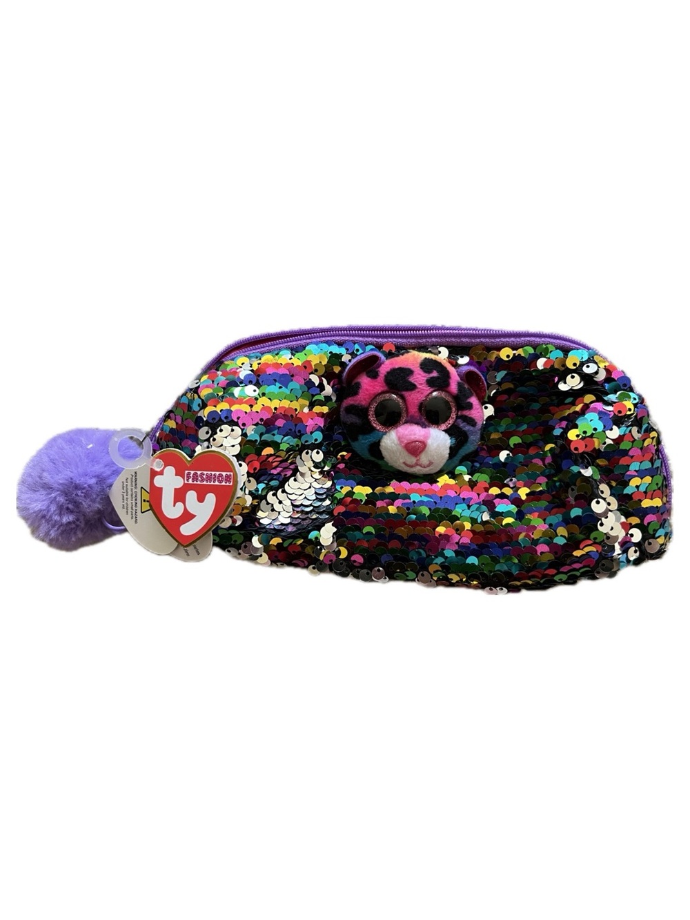 TY DOTTY the Leopard Pencil Case / Pouch